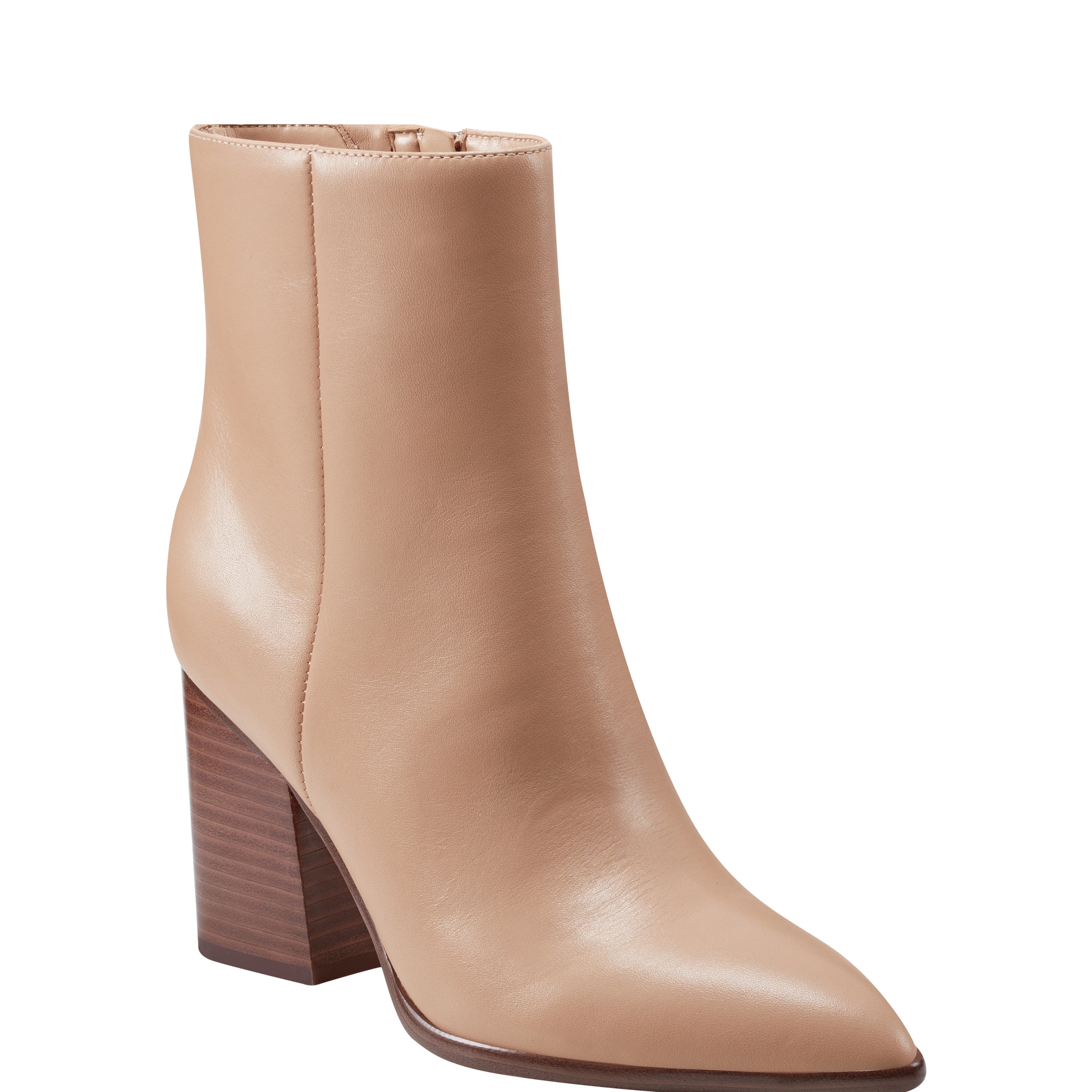 Melysa Dress Bootie - Light Natural Leather
