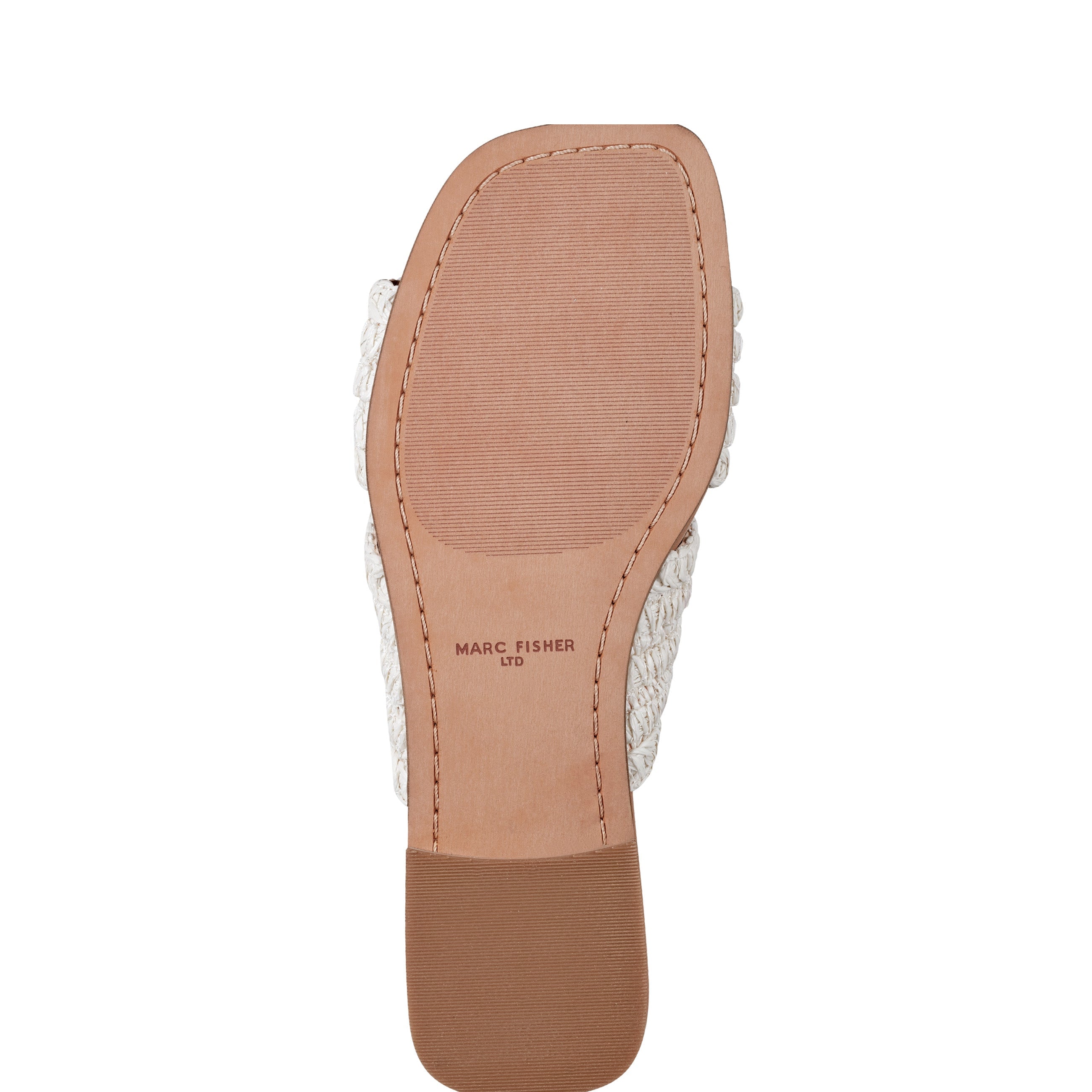 Narda Flat Sandal - White