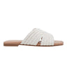 Narda Flat Sandal - White
