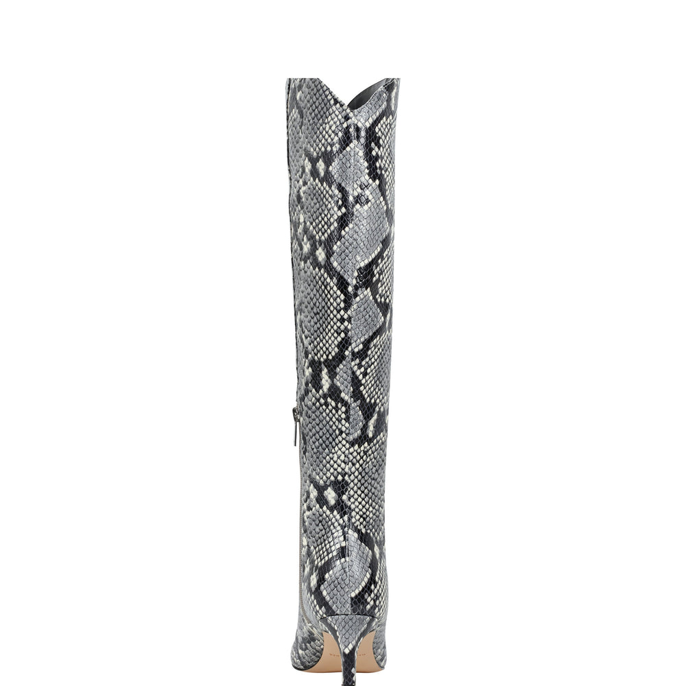 Quinnie Dress Boot - Snake Print