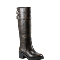 Dariya Casual Boot - Dark Brown Leather