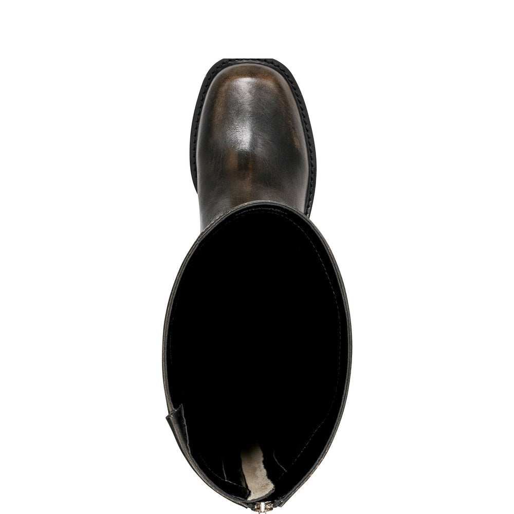 Dariya Casual Boot - Dark Brown Leather