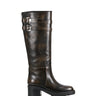 Dariya Casual Boot - Dark Brown Leather