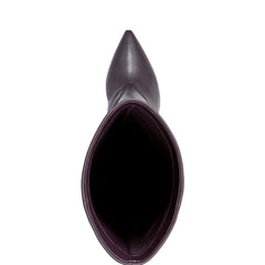 Gentle Dress Boot - Dark Red Leather