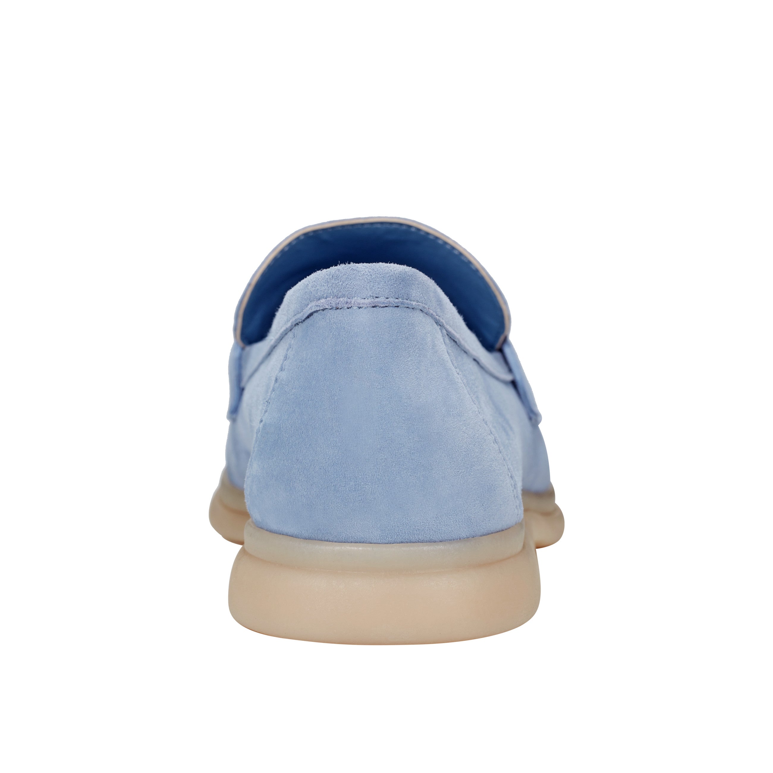 Yanelli Casual Loafer - Light Blue Suede