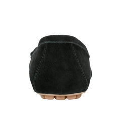 Layney Casual Tassle Loafer - Black Suede