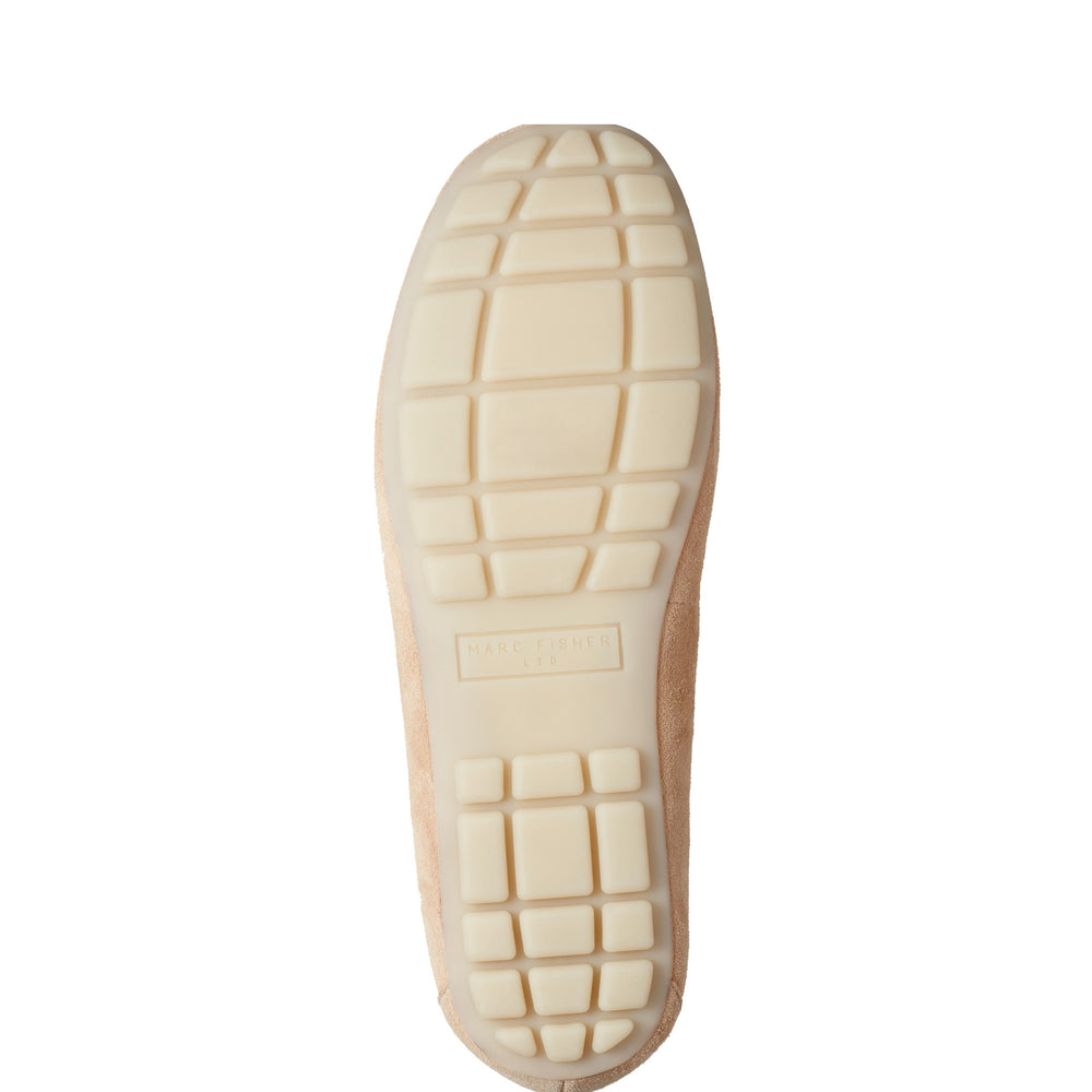 Layney Casual Tassle Loafer - Natural Suede