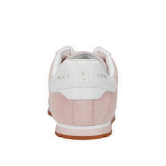 Teddy Laceup Sneaker - Light Pink Suede