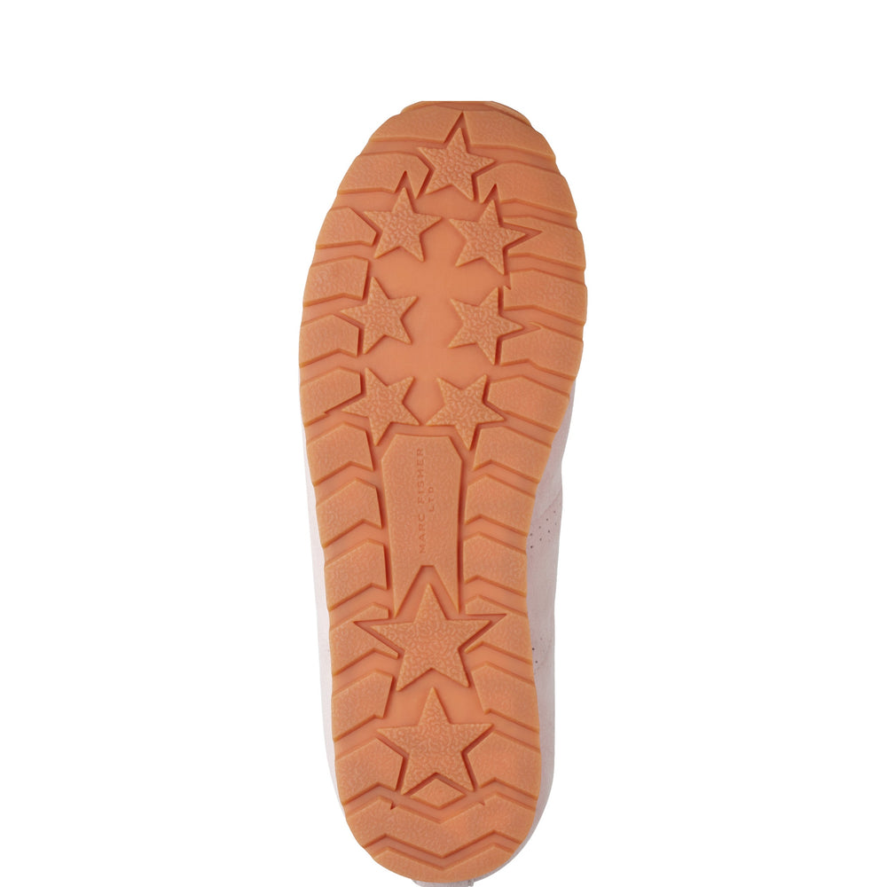 Teddy Laceup Sneaker - Light Pink Suede