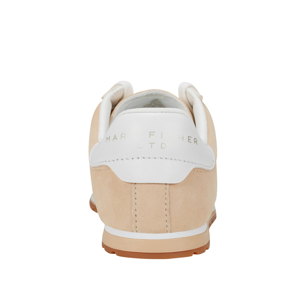 Teddy Laceup Sneaker - Natural Suede