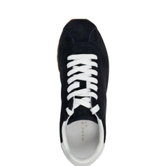 Teddy Laceup Sneaker - Navy Suede
