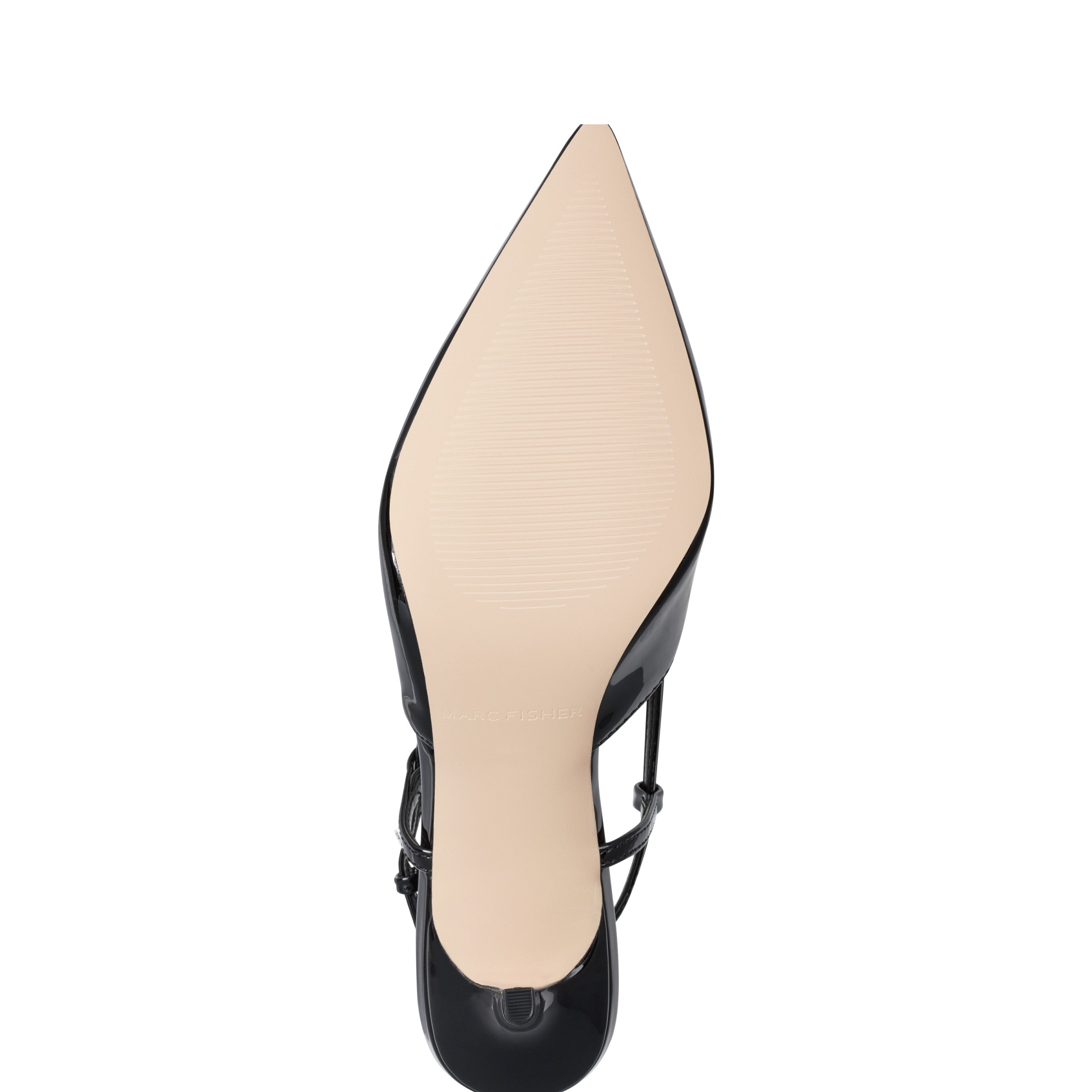 Avila Slingback Pump - Black Patent