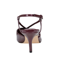 Avila Slingback Pump - Merlot Patent