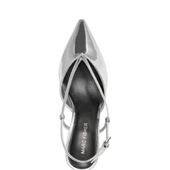 Avila Slingback Pump - Silver