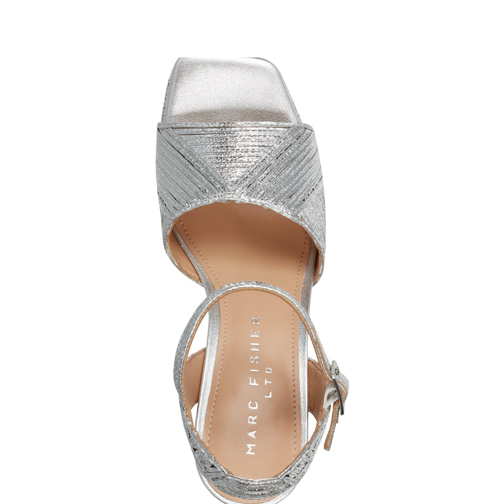 Calyn Platform Sandal - Silver
