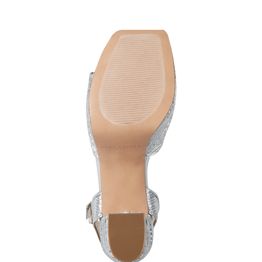 Calyn Platform Sandal - Silver