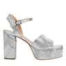 Calyn Platform Sandal - Silver