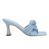 Dru Knotted Slide Sandal - Light Blue
