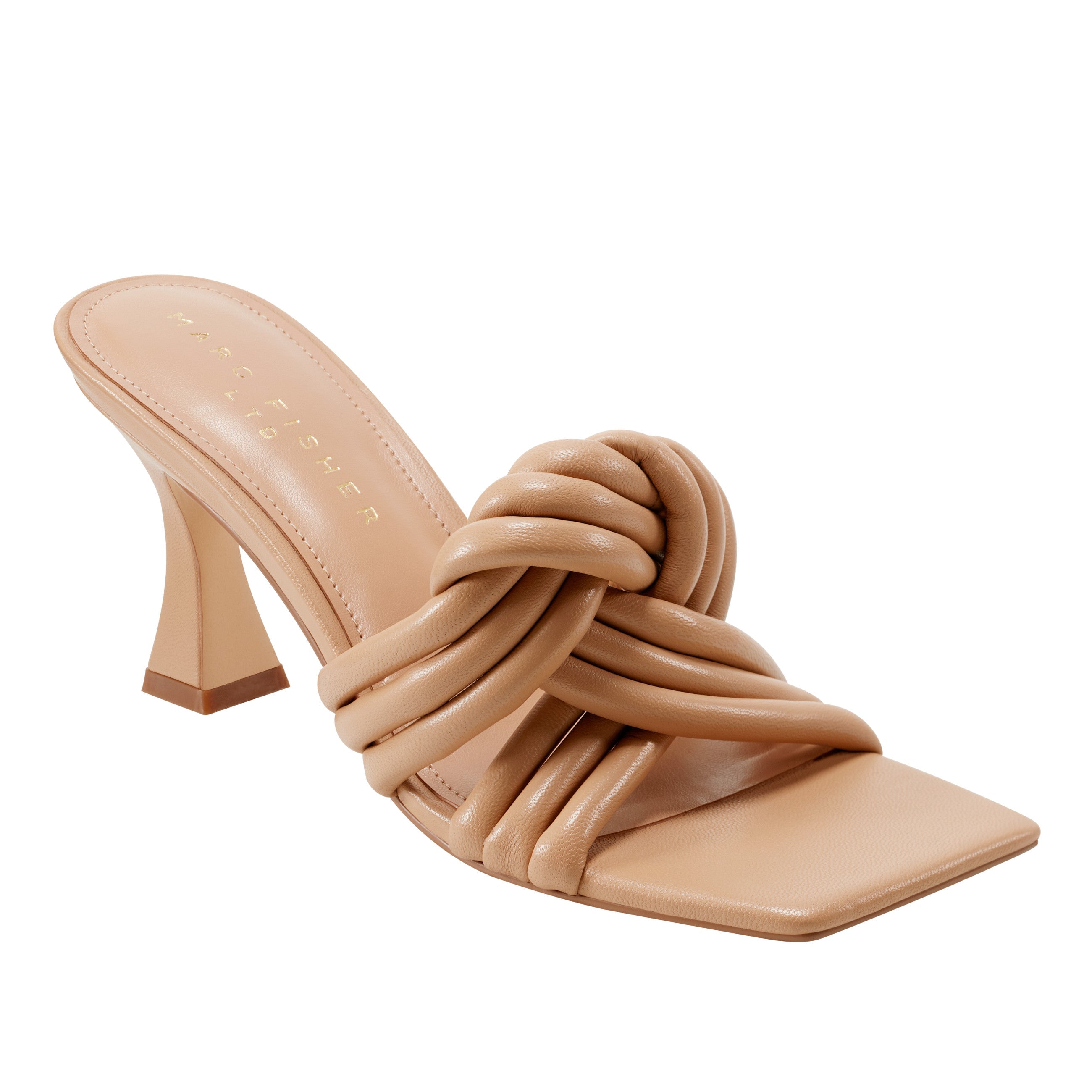 Dru Knotted Slide Sandal - Natural