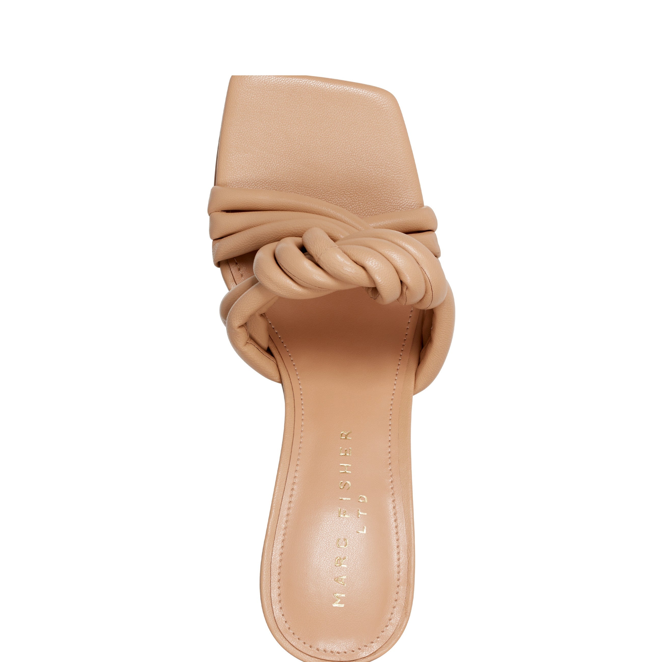 Dru Knotted Slide Sandal - Natural