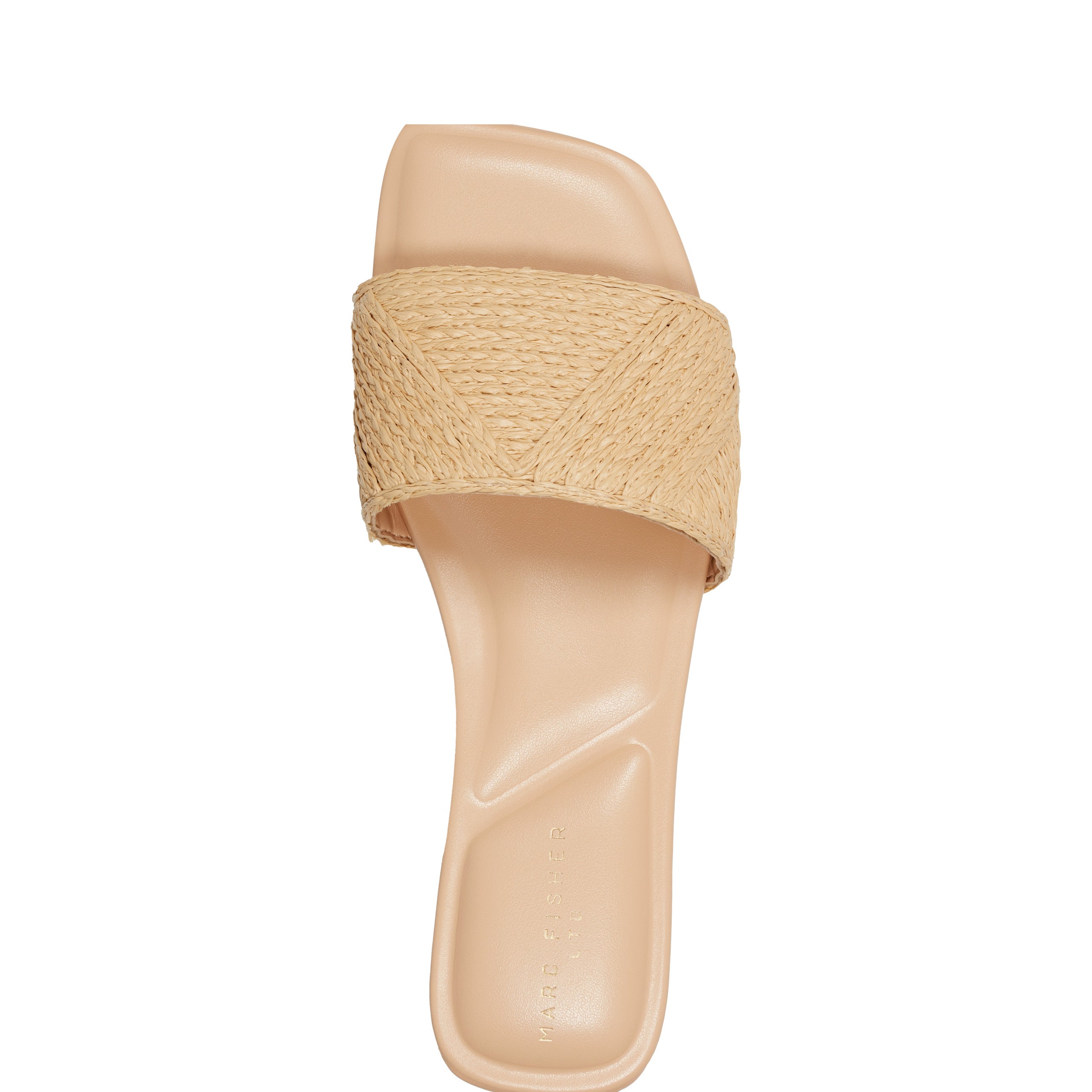 Murphy Flat Sandal - Natural Raffia