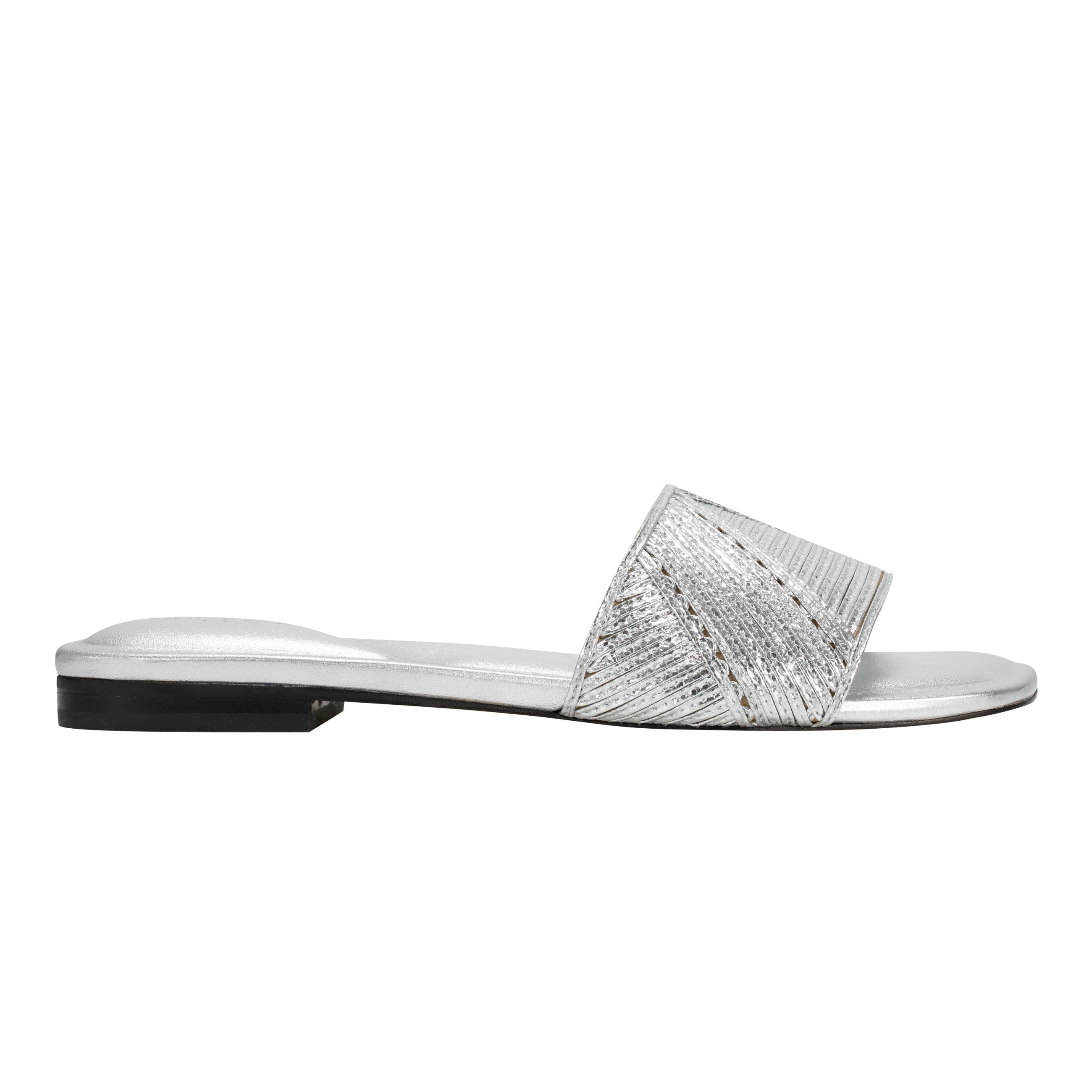 Murphy Flat Sandal - Silver