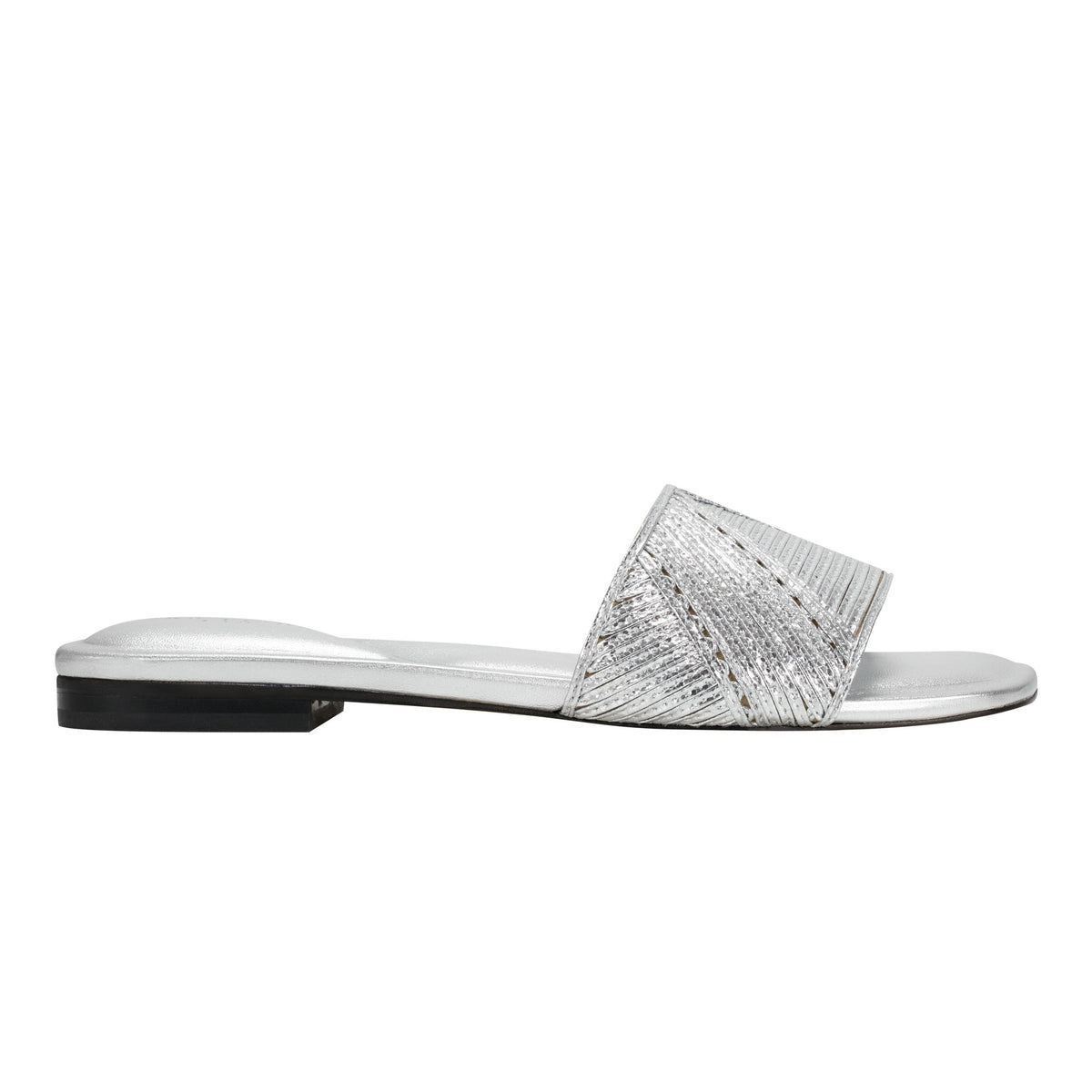 Murphy Flat Sandal - Silver