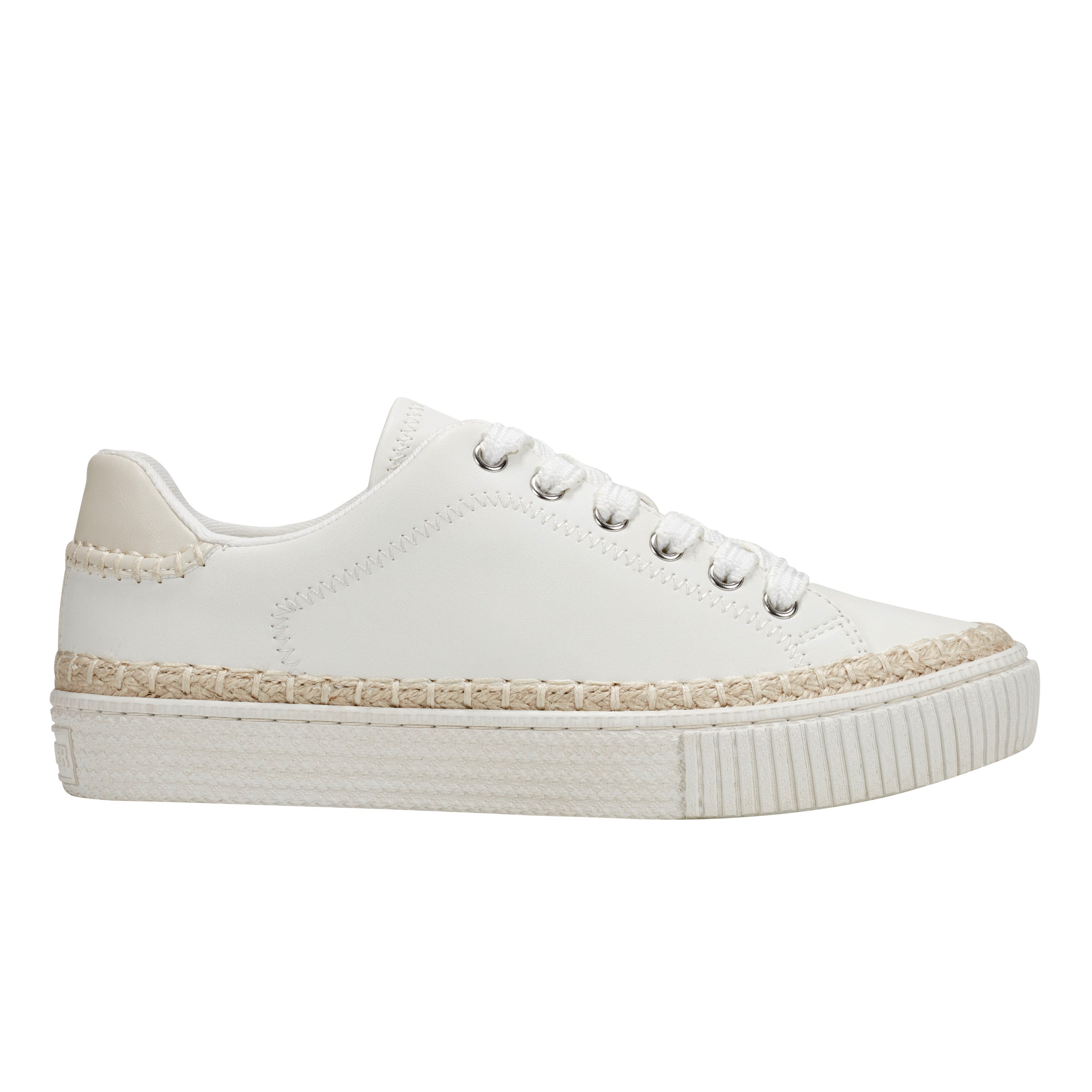 Spryng Platform Laceup Sneaker - Chic Cream