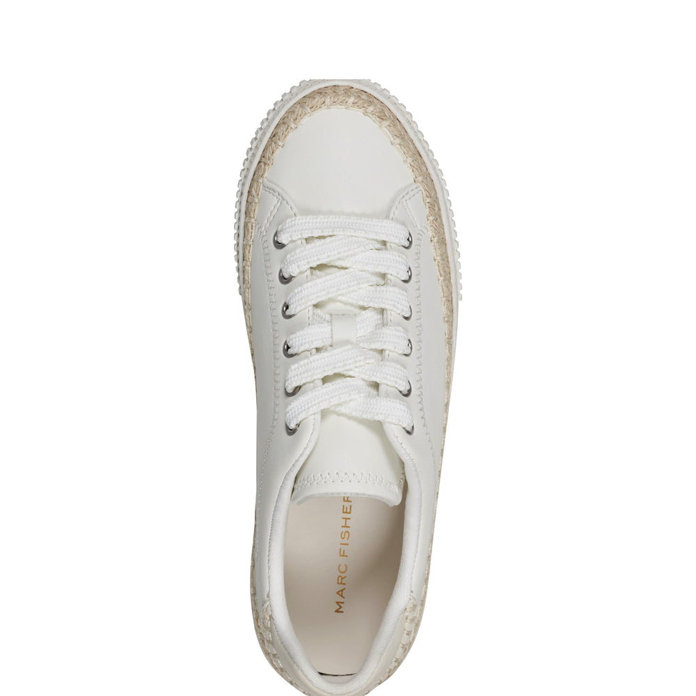 Spryng Platform Laceup Sneaker - Chic Cream