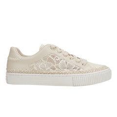 Spryng Platform Laceup Sneaker - Natrual/Lace