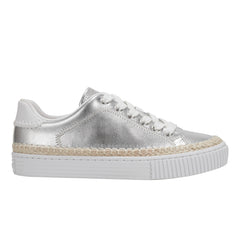 Spryng Platform Laceup Sneaker - Silver