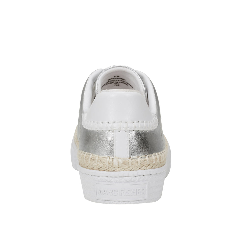 Spryng Platform Laceup Sneaker - Silver