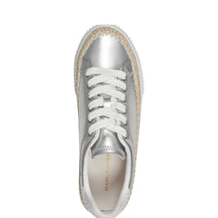 Spryng Platform Laceup Sneaker - Silver