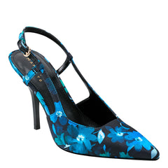 Torry Slingback Pump - Black Floral