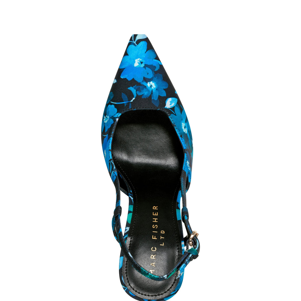 Torry Slingback Pump - Black Floral