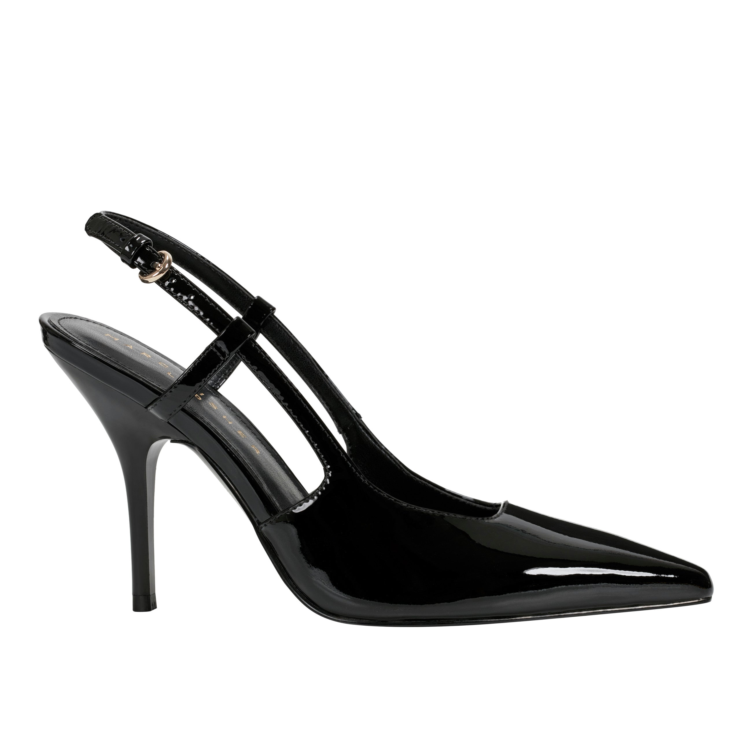 Torry Slingback Pump - Black Patent Leather