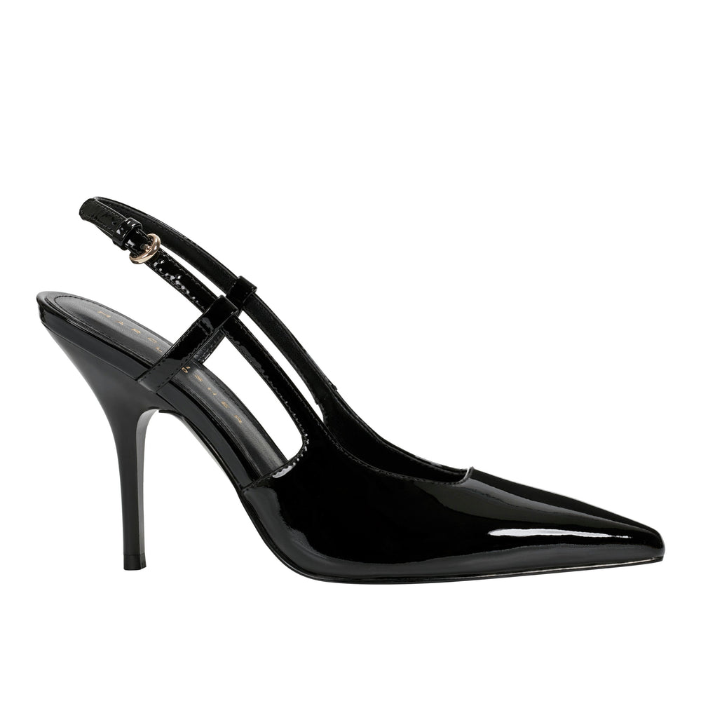Torry Slingback Pump - Black Patent Leather