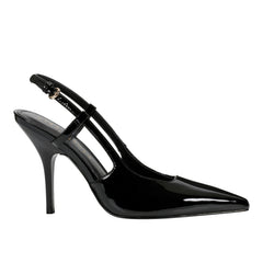 Torry Slingback Pump - Black Patent Leather