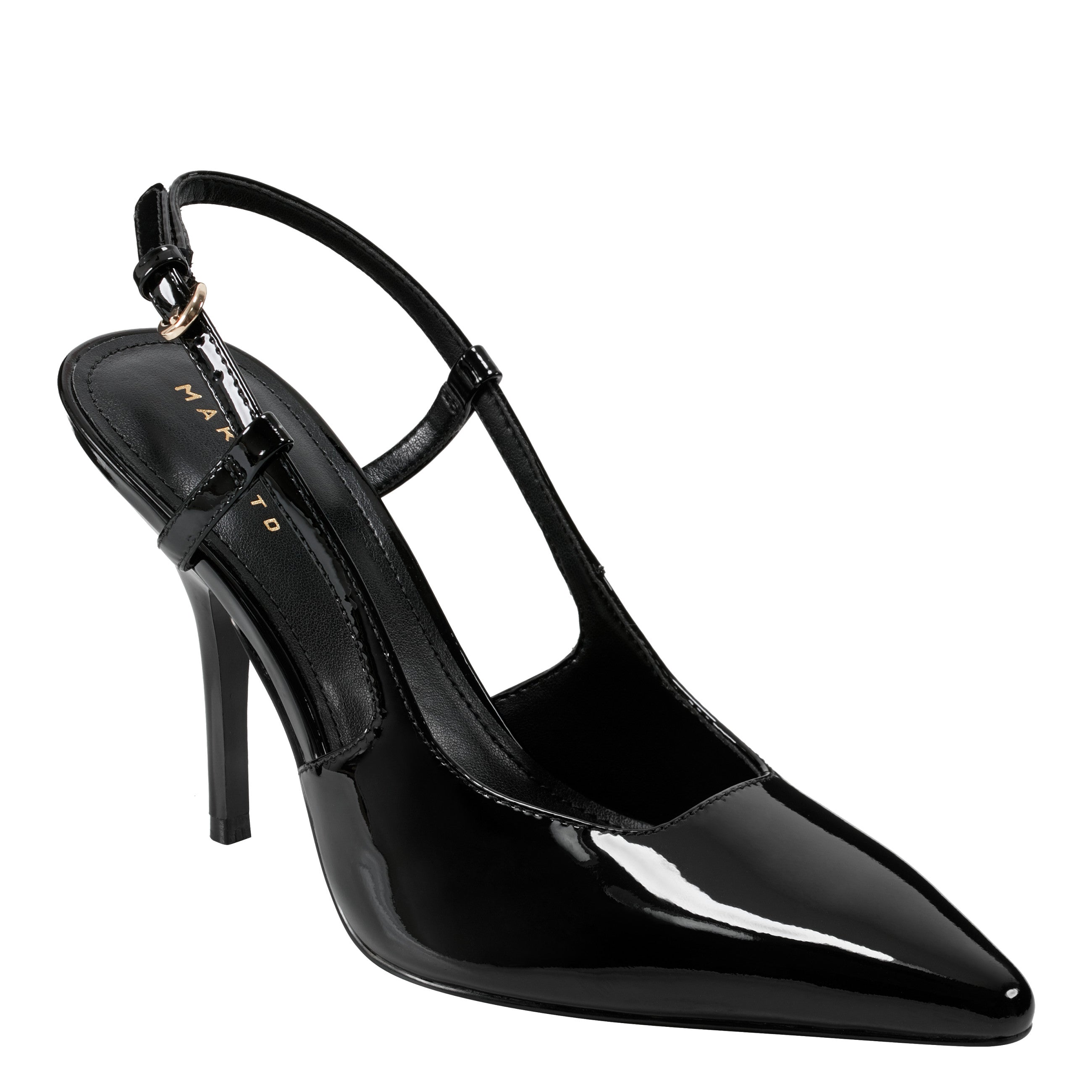 Torry Slingback Pump - Black Patent Leather