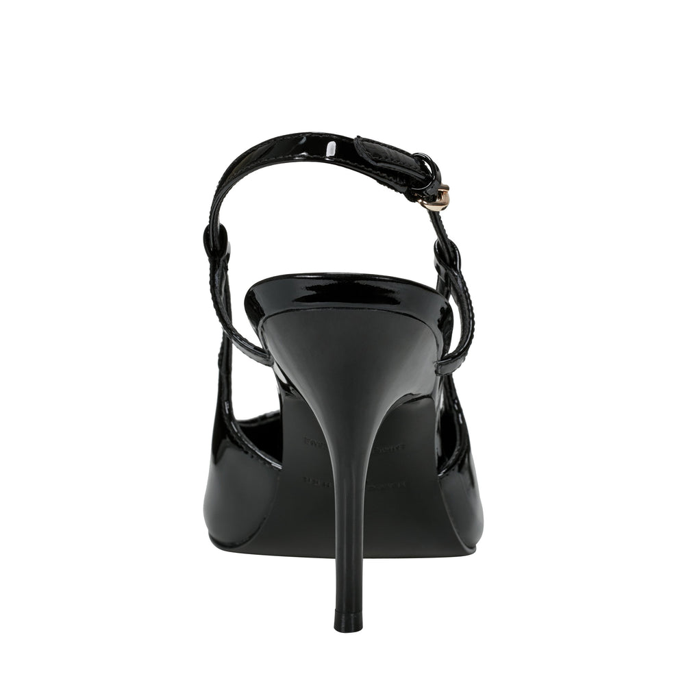Torry Slingback Pump - Black Patent Leather
