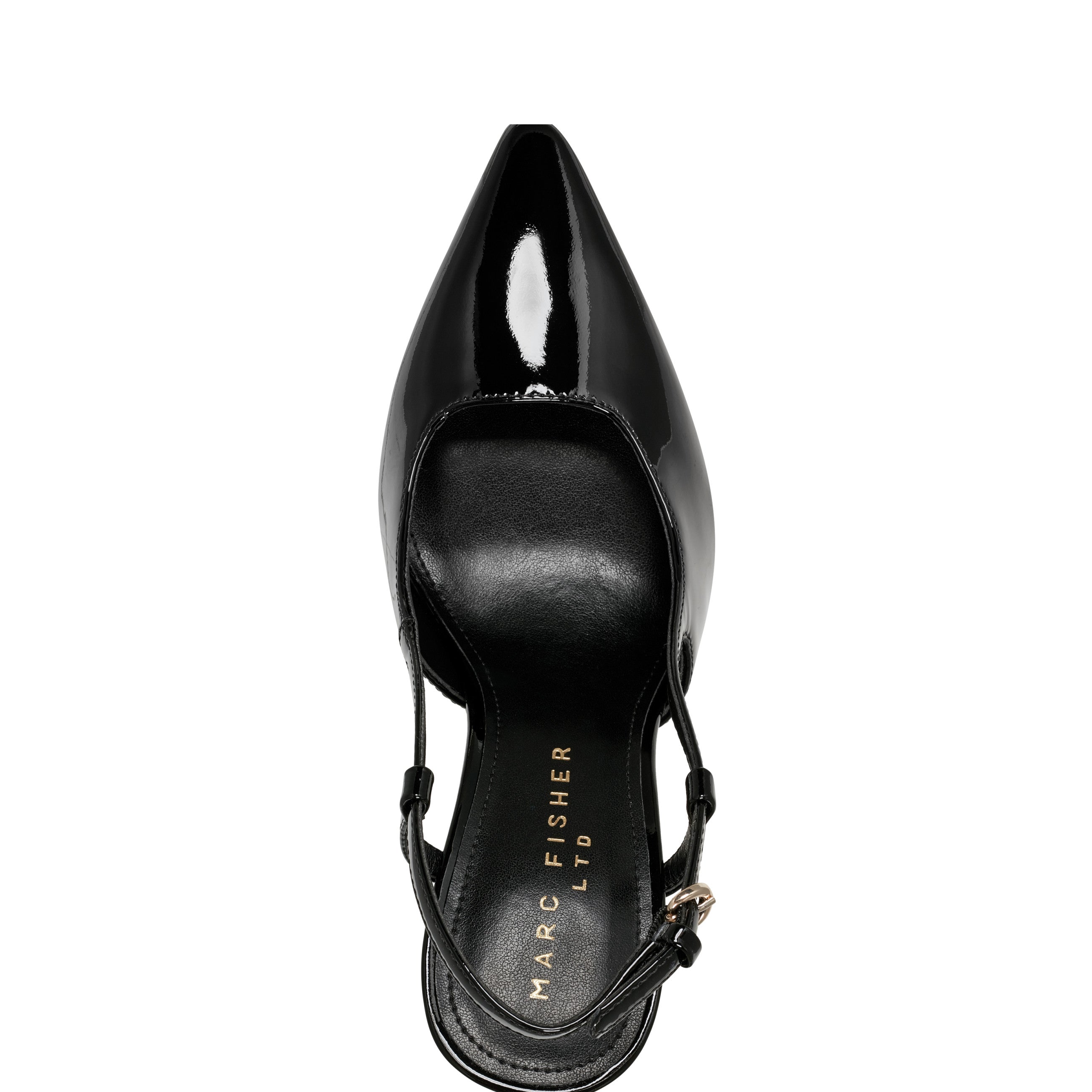 Torry Slingback Pump - Black Patent Leather