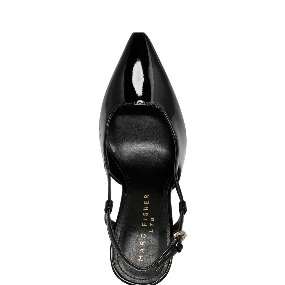 Torry Slingback Pump - Black Patent Leather