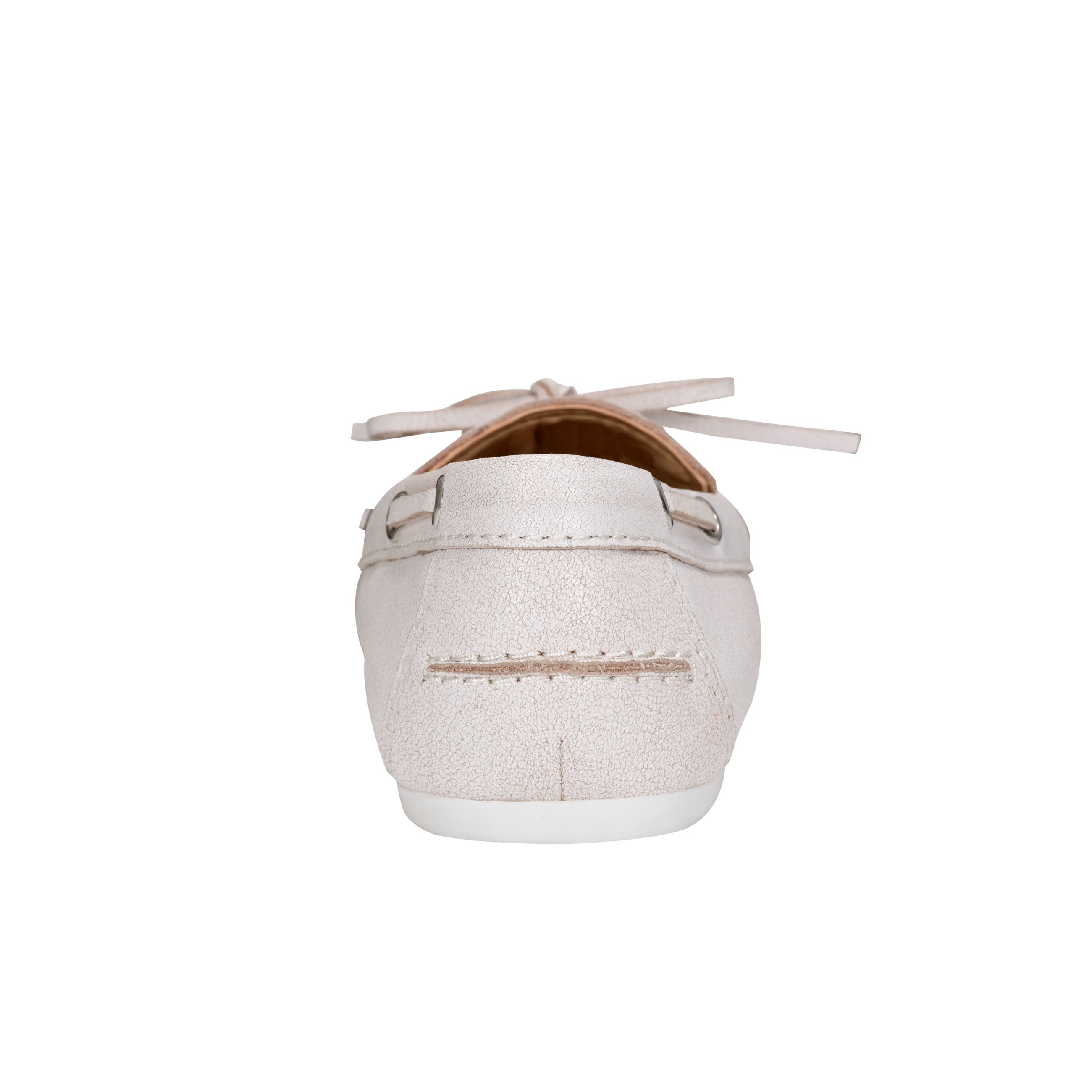 Uleena Boat Shoe In Light Natural Leather V Uleena Lna04 - Light Natural Leather