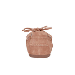 Uleena Boat Shoe In Natural Suede V Uleena Mna01 - Natural Suede