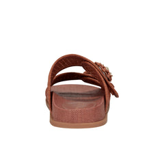 Valena Woven Footbed Sandal - Brown Raffia
