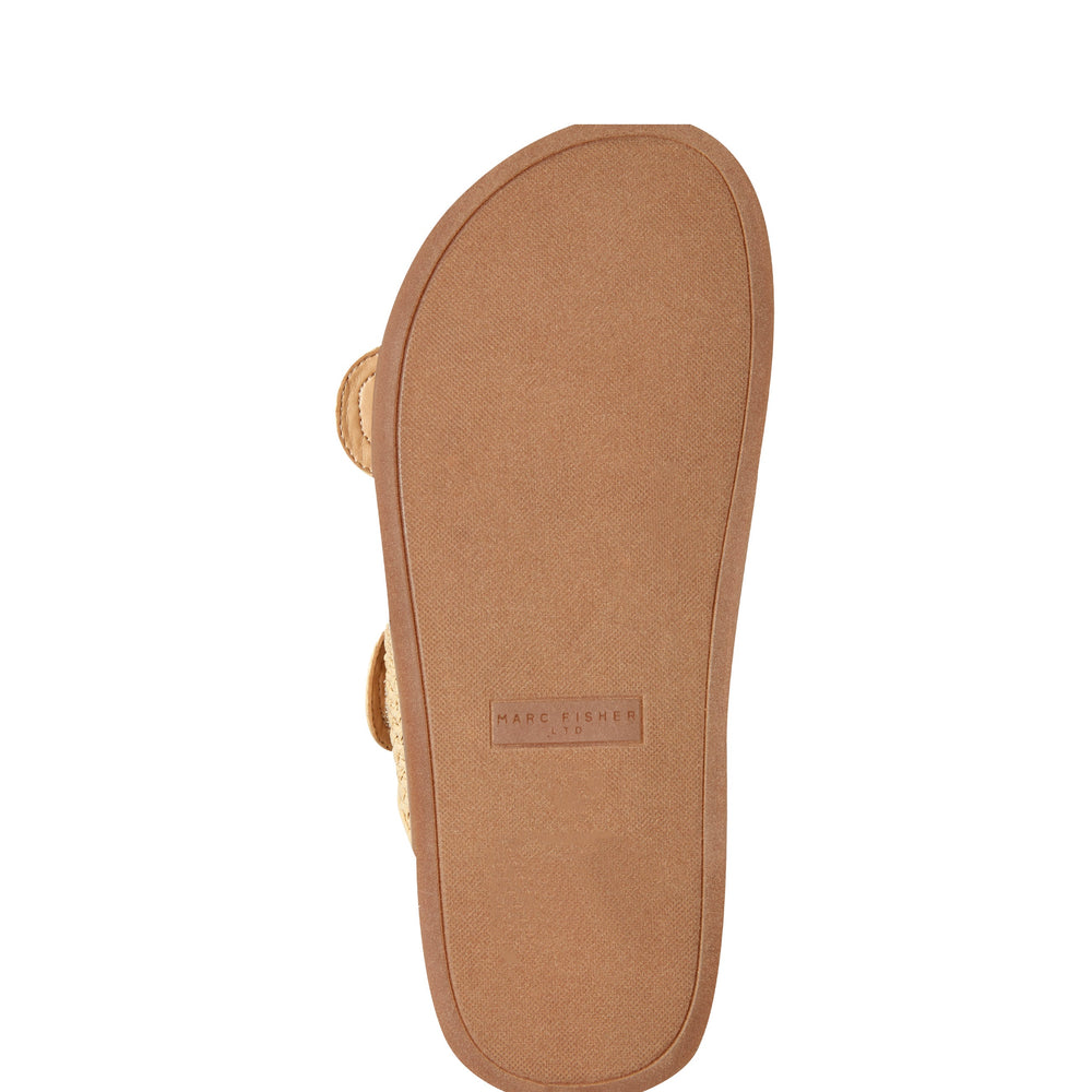 Valena Woven Footbed Sandal - Natural Raffia