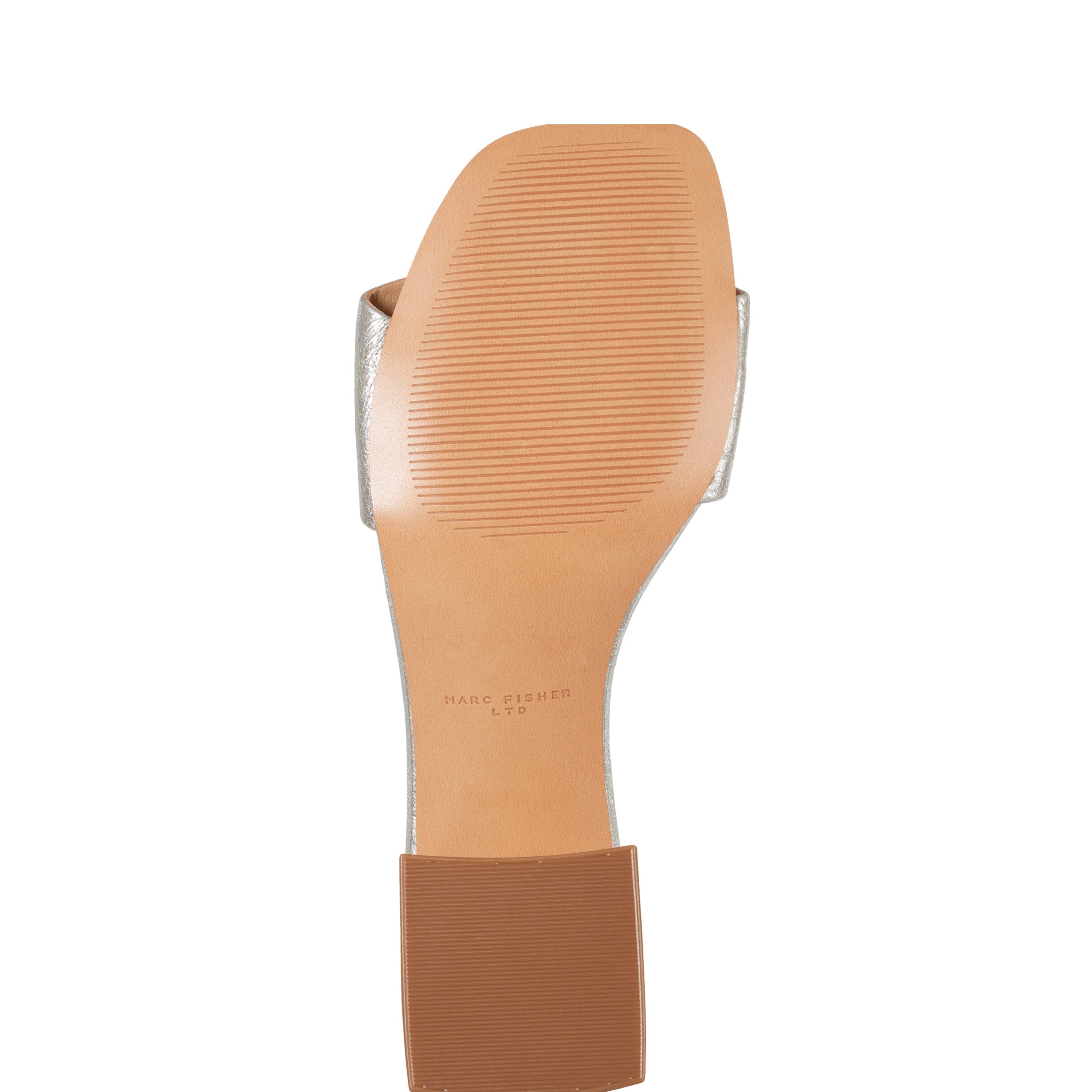 Olysa Slide Dress Sandal - Platino Leather