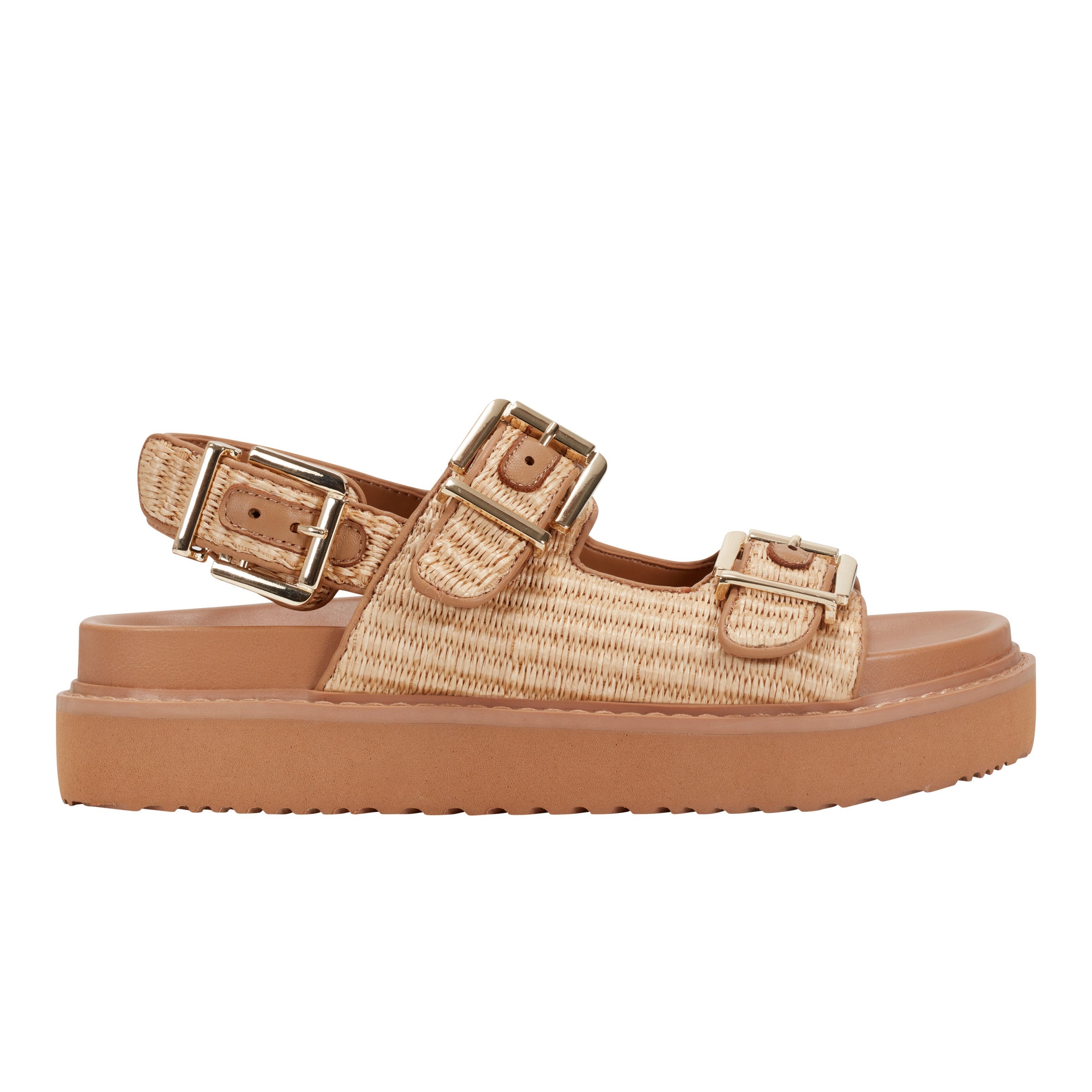 Agenda Footbed Sandal - Natural Raffia