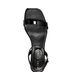 Alona Ankle Strap Sandal - Black Patent Leather