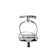 Alona Ankle Strap Sandal - Silver Leather